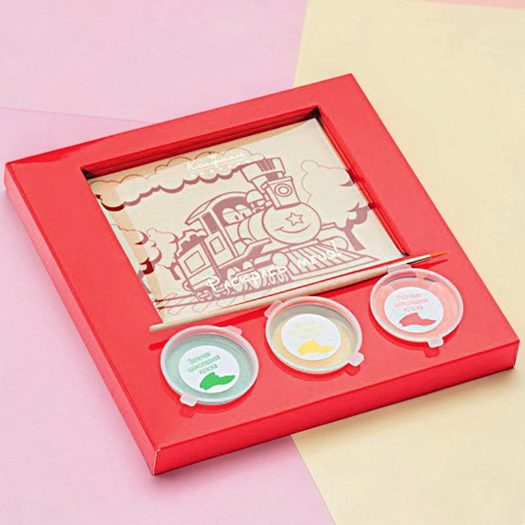 Паровозик раскраска белый шоколад