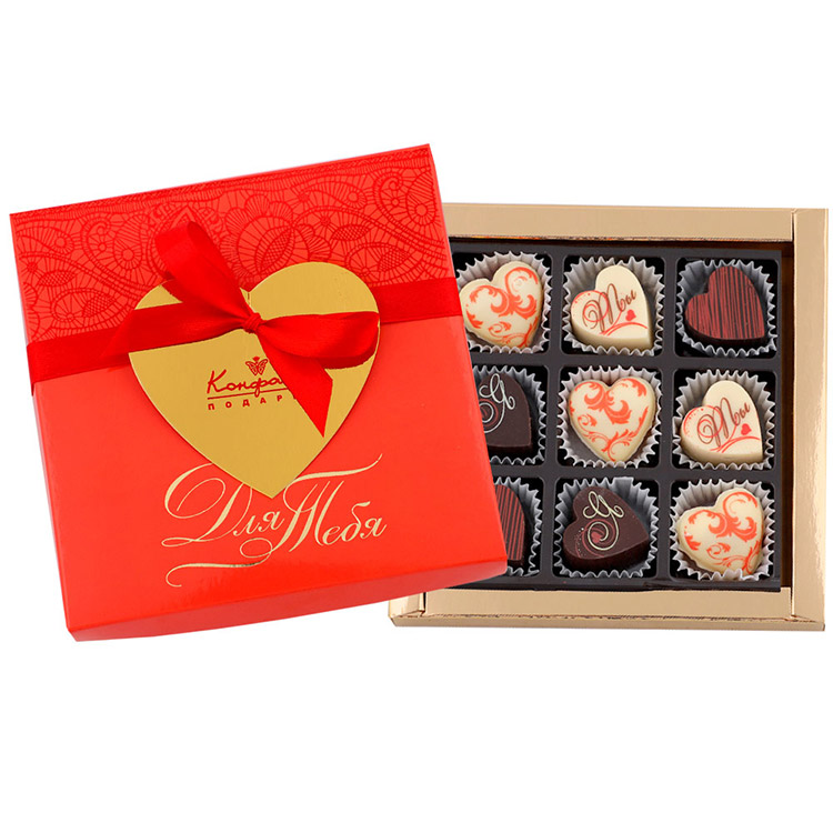 Для тебя набор шоколадных конфет ассорти 70г