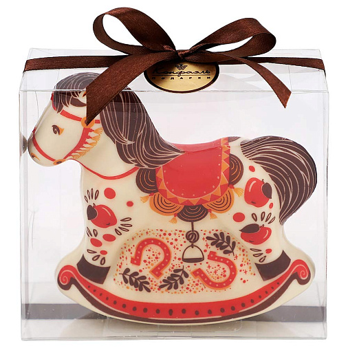 "Лошадка" скульптура шоколад белый 140г