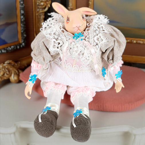 Мягкая игрушка заяц