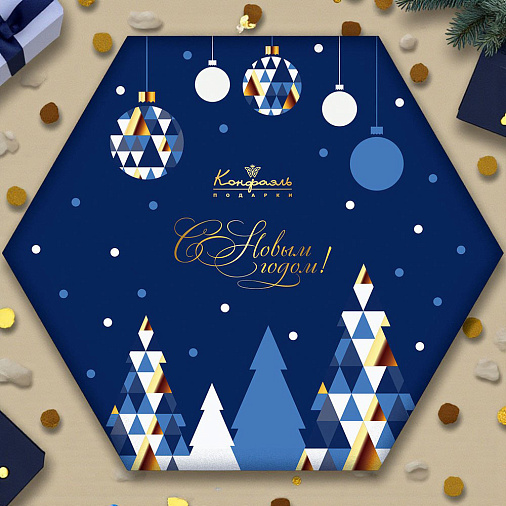 "С Новым годом" набор суфле 105г