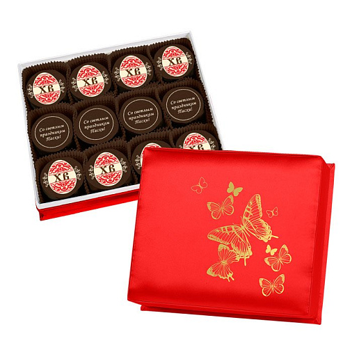 Пасхальный набор суфле в горьком шоколаде