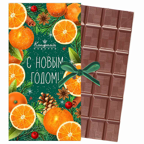 "С Новым годом" шоколад молочный 60г