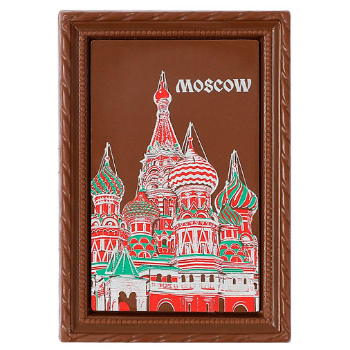 "Виды Москвы.Собор" шоколад молочный открытка 90г