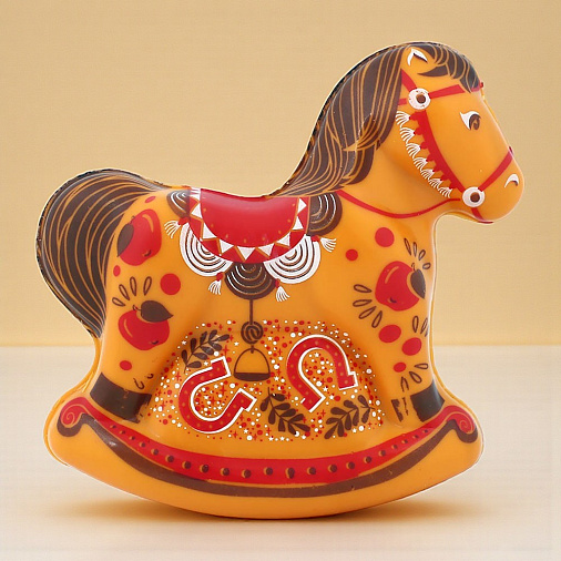 "Лошадка" скульптура шоколад апельсиновый 