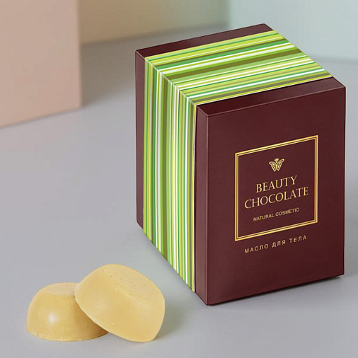 "Шоколадная косметика" какао-масло для тела