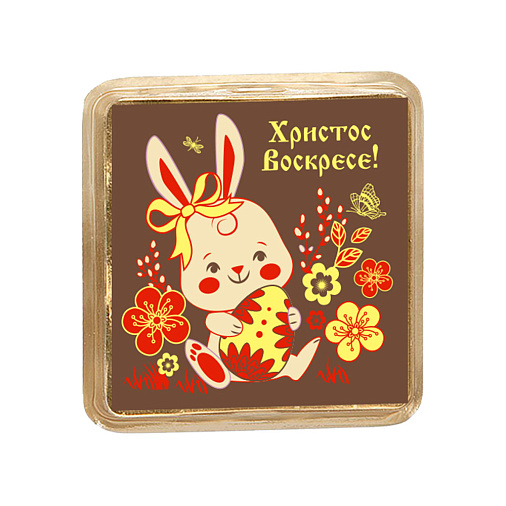 Пасхальный зайчик шоколад молочный