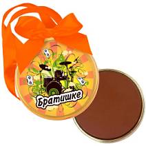 "Братишке" медаль молочный шоколад 70г