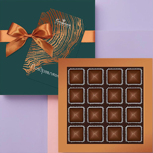 Набор шоколадных конфет ассорти 170г