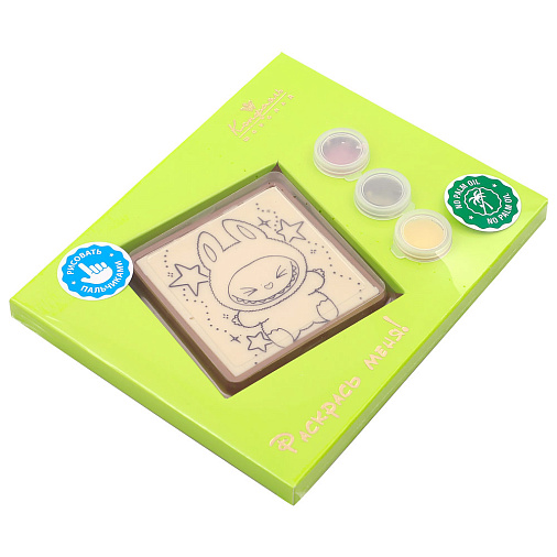 "Лабубушка" раскраска белый шоколад 45г