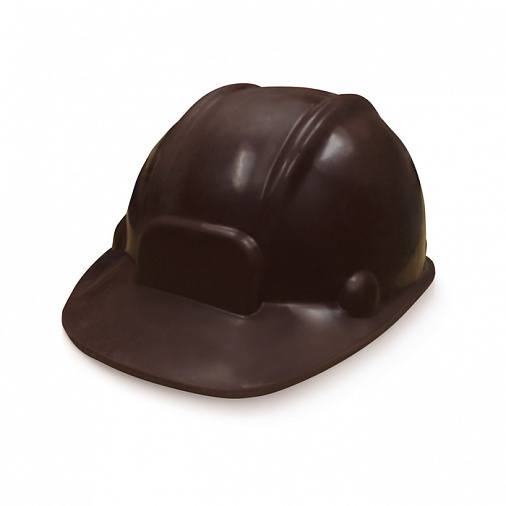Скульптура Каска из горького шоколада 500г
