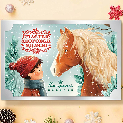 "Символ года 2026" сливовый мармелад набор 65г