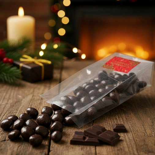 «Любимый вкус» драже ананас в горьком шоколаде 100г