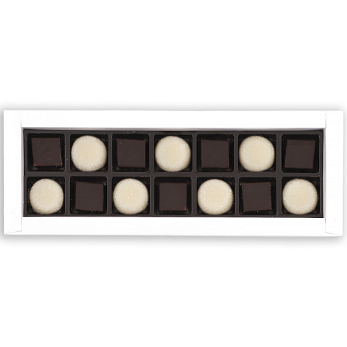 Новогодний набор: мармелад желейный, конфеты глазированные 160г