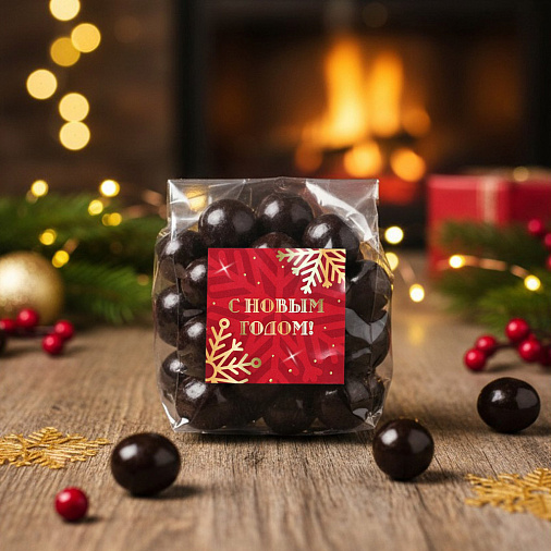 «Любимый вкус» драже папайя в горьком шоколаде 100г