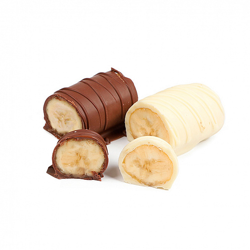 Набор средний бананы в шоколаде и конфеты ручной работы 240г
