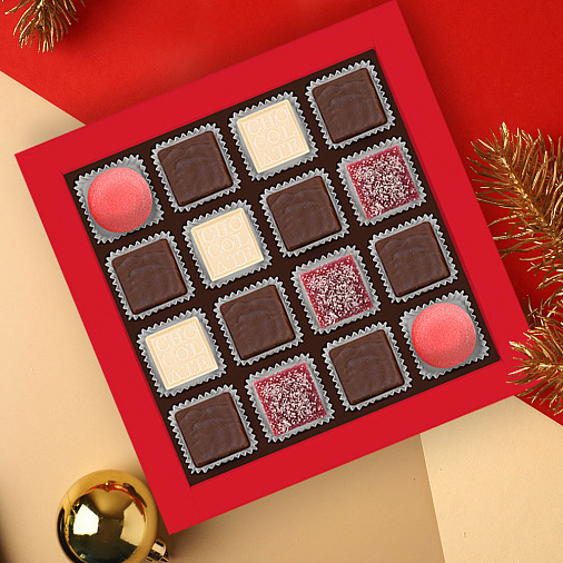 Новогодний набор шоколадных конфет 145г