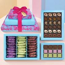 Подарочный набор: конфеты ручной работы, ассорти, двуслойные конфеты мармелад + суфле 765г