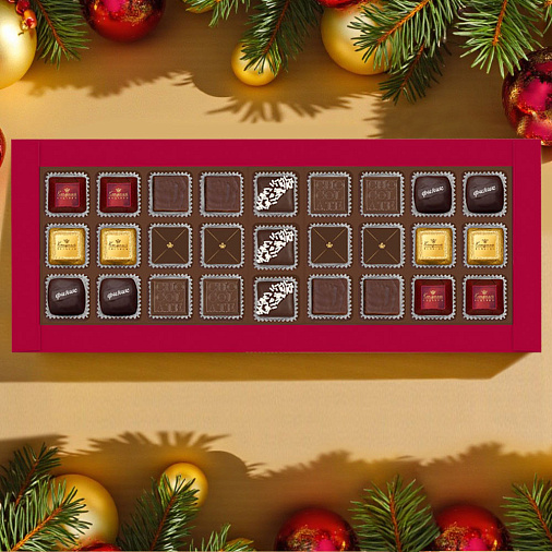 Новогодний набор шоколадных конфет 265г