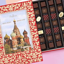 "Собор Василия Блаженного" книга с конфетами ассорти