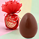Яйцо молочный шоколад (красная завертка)