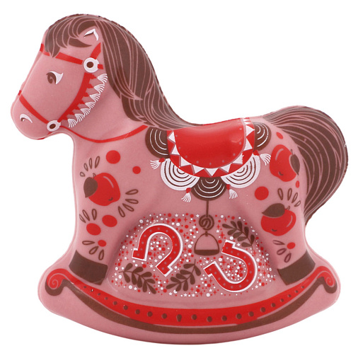 "Лошадка" скульптура шоколад клубничный 140г