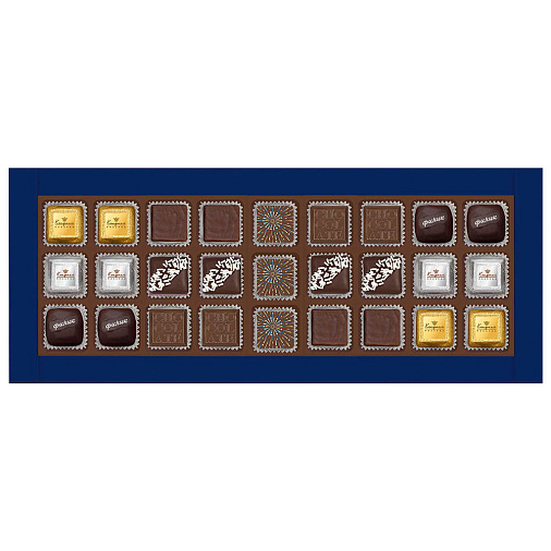 "С Новым годом" набор конфет: ассорти, суфле, сухофрукты, мягкий грильяж 270г