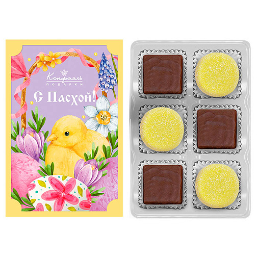 Пасхальный подарочный набор  мармелада и конфет 
