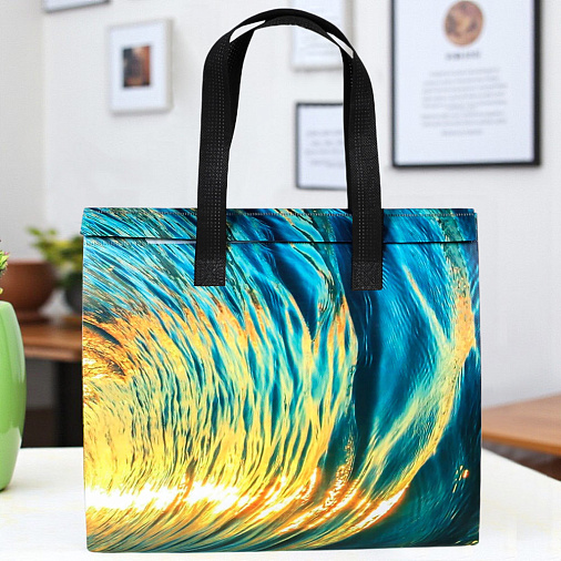 Термопакет с рисунком 32*27*15 (застежка-липучка многоразовая)