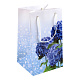 Пакет синие цветы