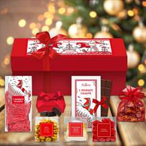 Новогодний набор: цукаты, драже, шоколад, мармелад 550г