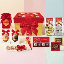 Пасхальный подарочный набор: шоколад, драже, конфеты шоколадные