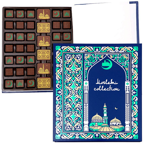 Мусульманская книга с конфетами ассорти 385г