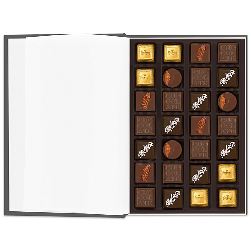 "Поздравляем" книга с шоколадными конфетами 