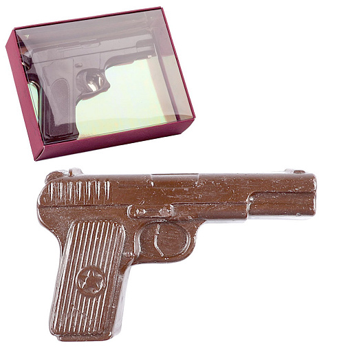 Пистолет шоколад молочный фигурный 165г