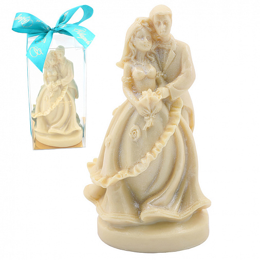 Скульптура из белого шоколада Жених и невеста 225г 