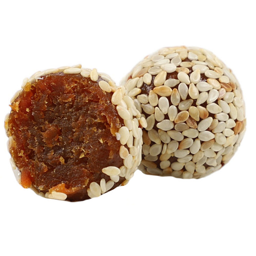 Конфеты из абрикоса с маком, кунжутом, кокосом 