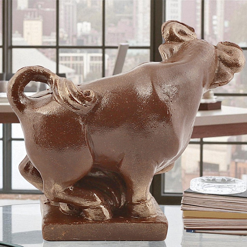 "Телец" скульптура молочный шоколад 205г
