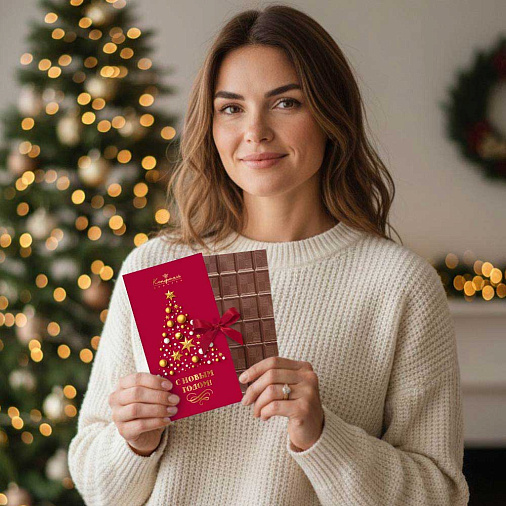 Шоколад молочный "С Новым годом!" 60г