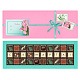 Подарочный набор на 8 марта с шоколадными конфетами Ассорти, 300г