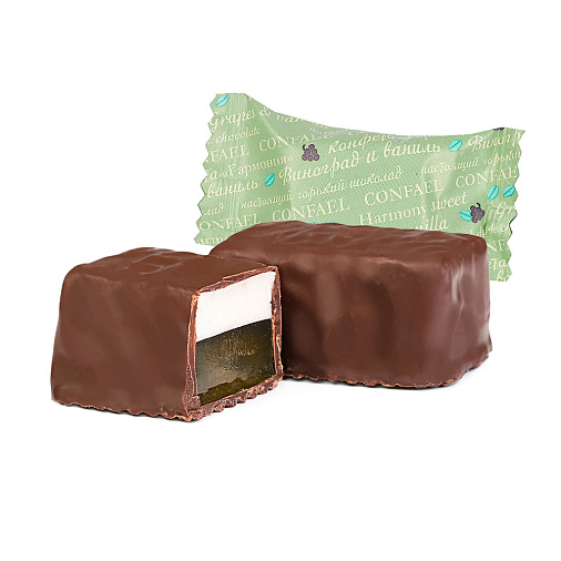 "Ураза-Байрам" подарочный набор двуслойных конфет мармелад+суфле (цвет синий)