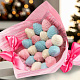 Свежая клубника в шоколаде букет 760г розовый