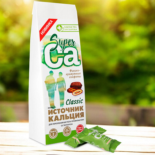 Финико-кунжутные конфеты SuperCa 105г (БЕЗ САХАРА)