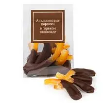 Апельсиновые корочки в горьком шоколаде 50 г